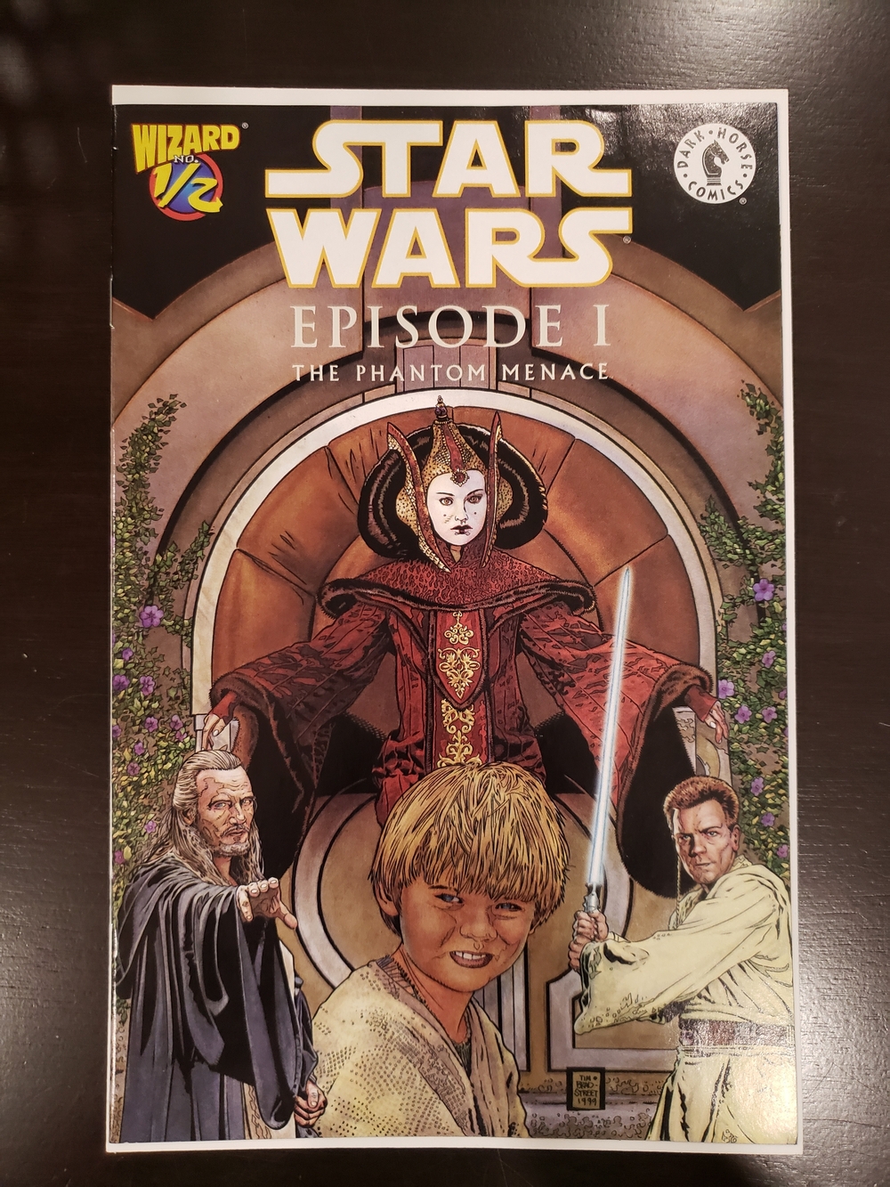 Star Wars Episode I Wizard 1/2 The Phantom Menace Dark Horse Comics 1994 COA Inc